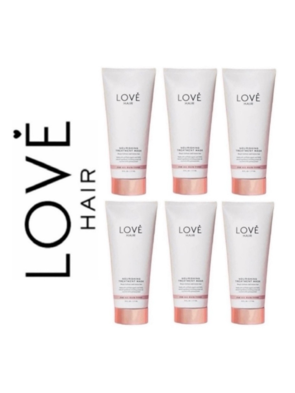 NWT (6) Love Hair Nourishing Treatment Mask Conditioners